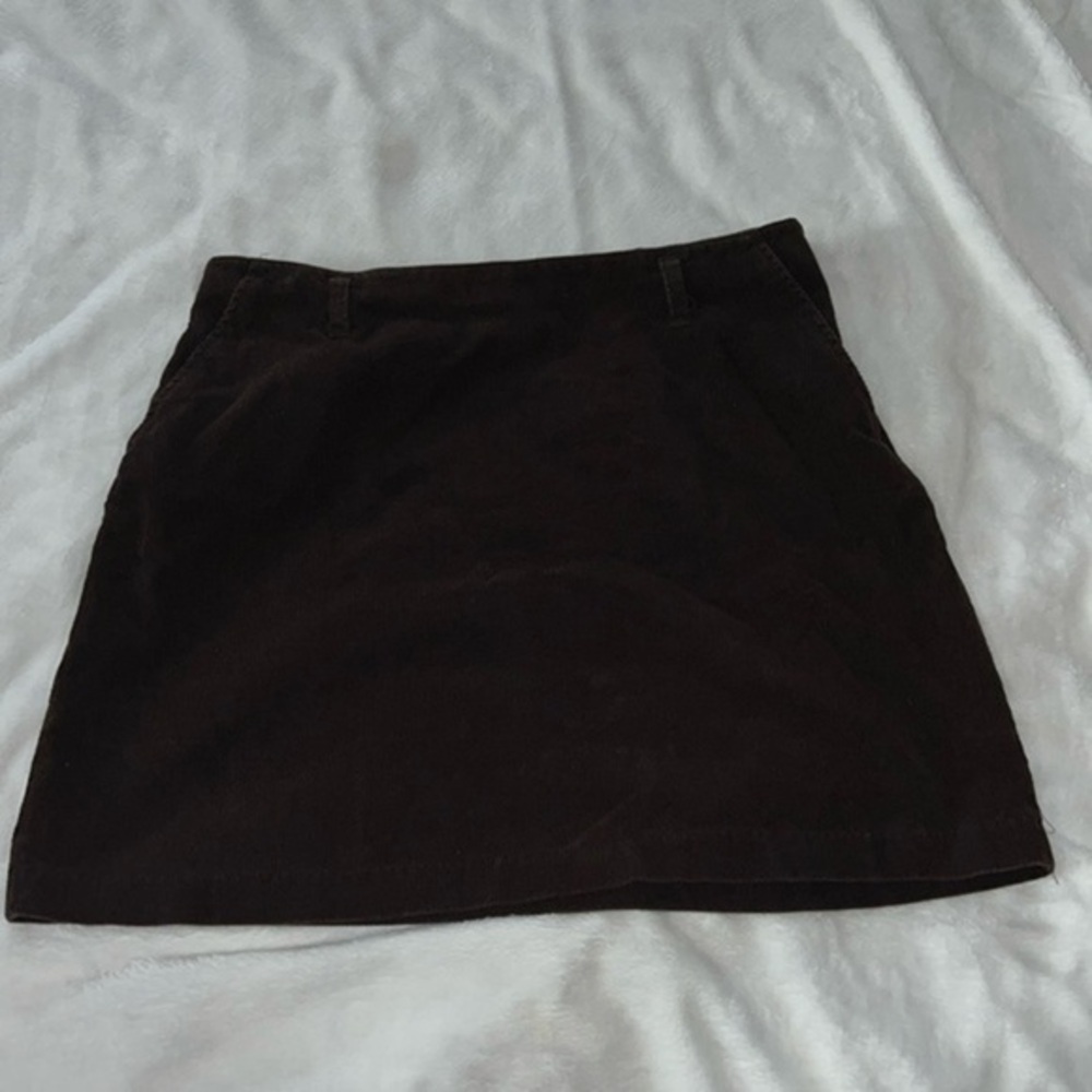 NY Jeans Y2K Corduroy Mini Skirt Sz 12